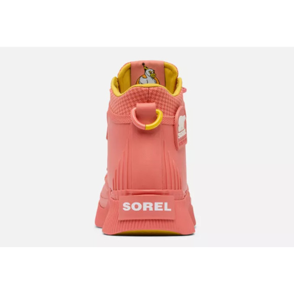 NEW SOREL Out N About IV Splashy Size W6.5 Coral/Sea Salt - Picture 4 of 5